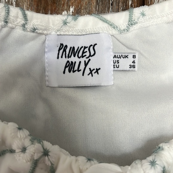 PRINCESS POLLY EMBROIDERED DRESS, size 4 - Picture 5 of 8